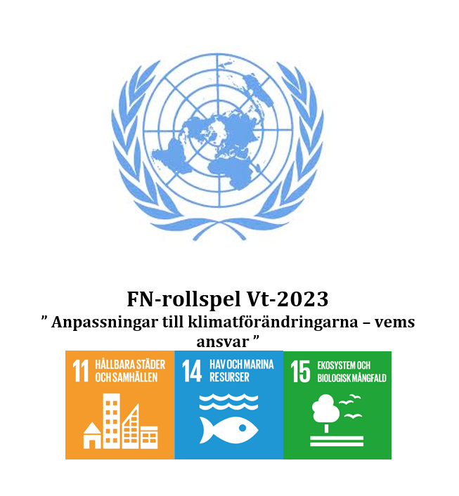 FN-rollspel Vt-2023 anpassningar till klimatförändringar